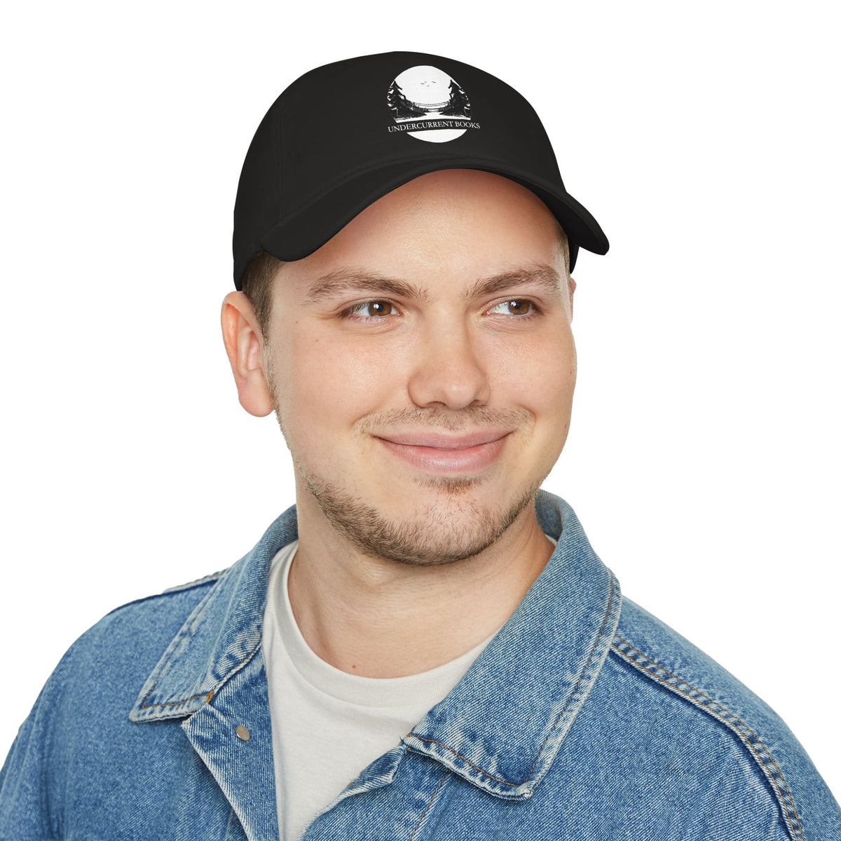 Low Profile Baseball Cap — 'Undercurrent Books' Logo Hat
