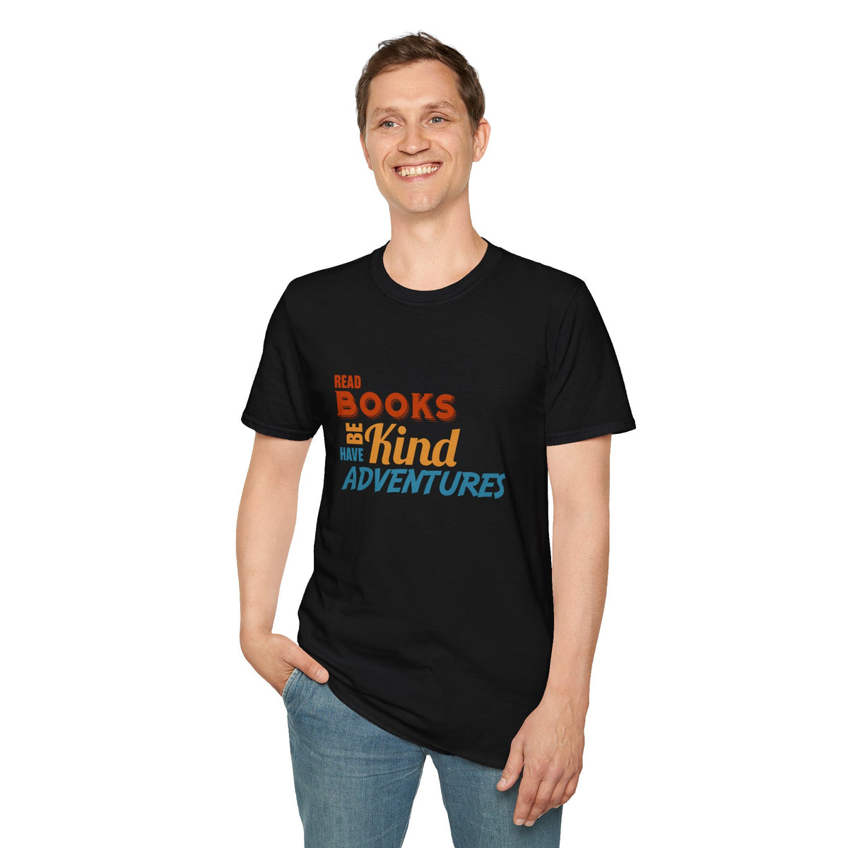 Read Books, Be Kind, Have Adventures - Graphic Tee