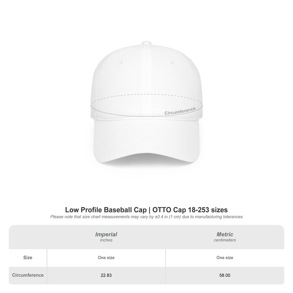 Low Profile Baseball Cap — 'Undercurrent Books' Logo Hat