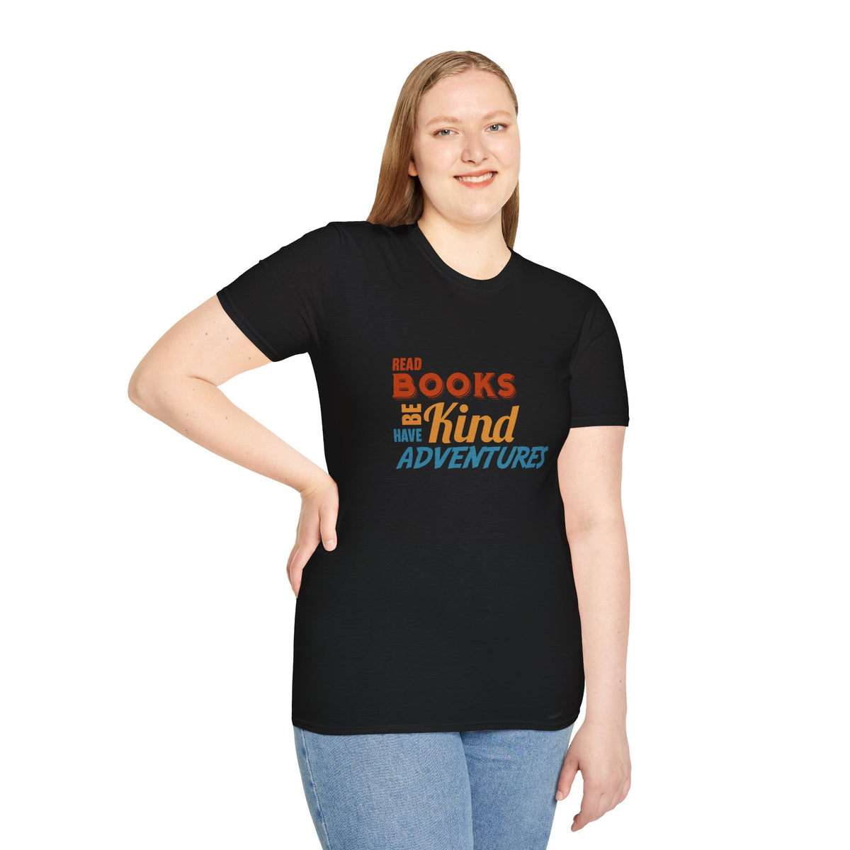 Read Books, Be Kind, Have Adventures - Graphic Tee
