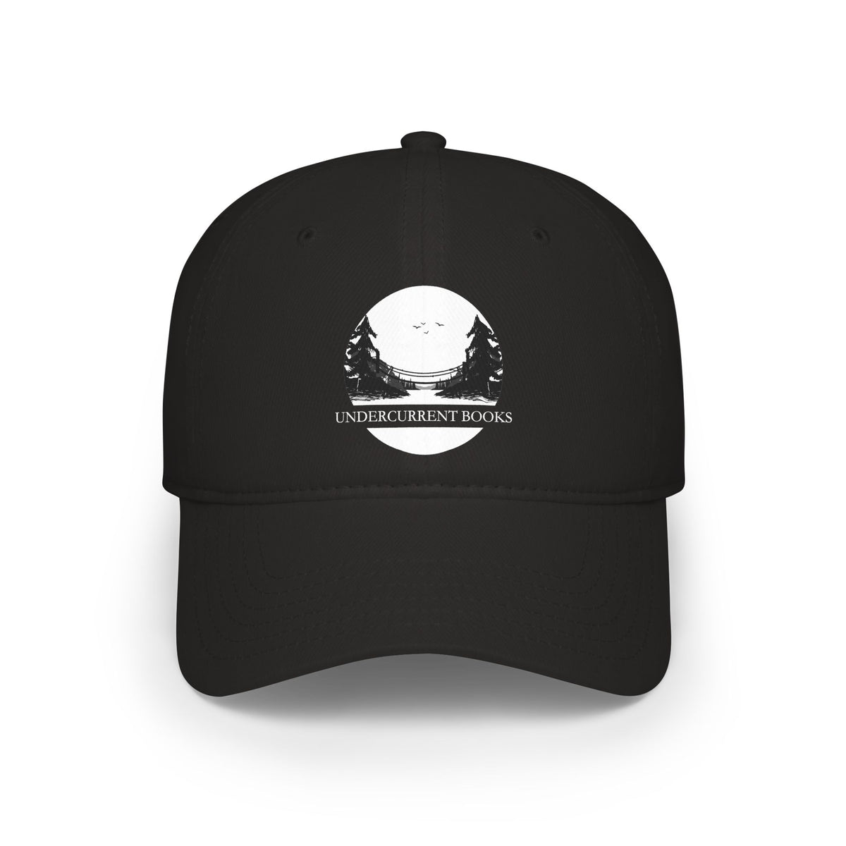 Low Profile Baseball Cap — 'Undercurrent Books' Logo Hat