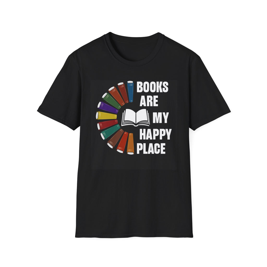 Books Are My Happy Place - Graphic Tee