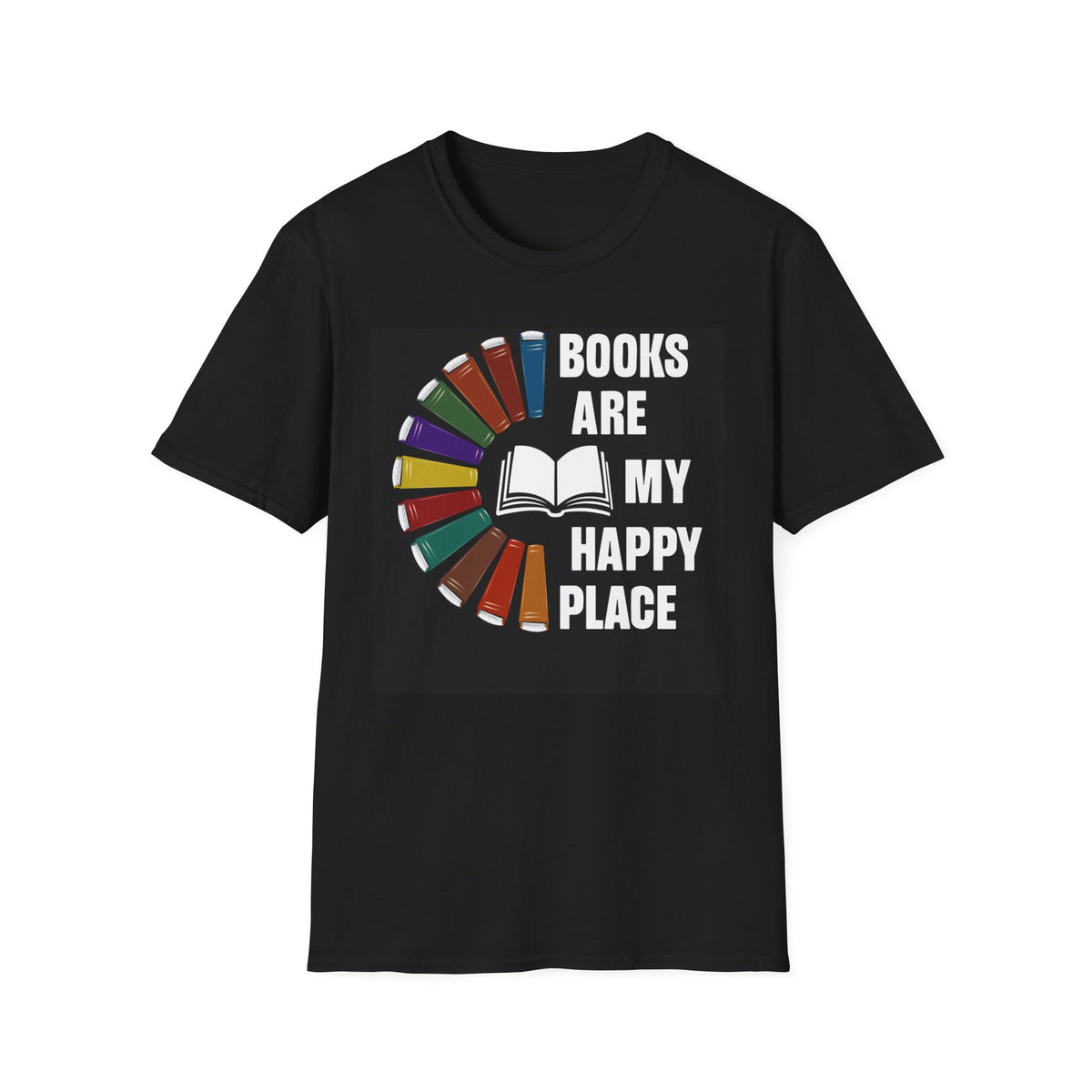Books Are My Happy Place - Graphic Tee