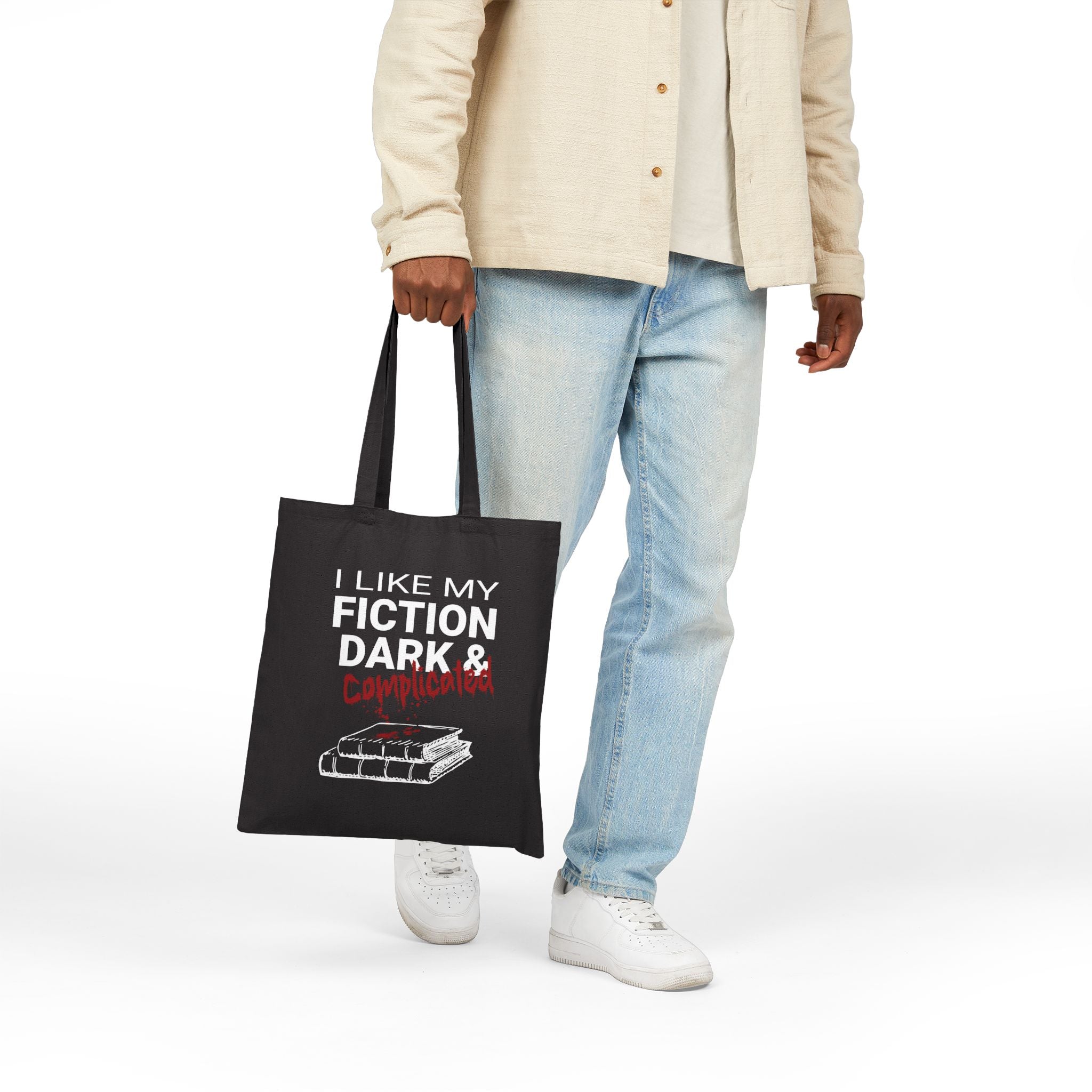 Copy of Tote Bag — Coffee Heartbeat Canvas Tote